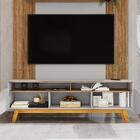 Home Para Tv 75 Polegadas Apalaches Cinamomo/off-white