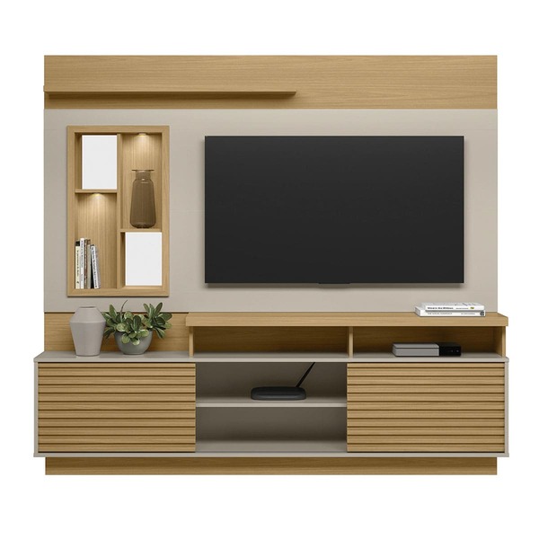 Home Para Tv Até 60 2 00x181 Golden Hanover-off White - Edeca