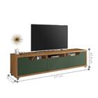 Home Para Tv Até 60 Polegadas Berlin Cedro Verde Oliva