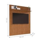 Home Para Tv Até 60 Polegadas Warsaw Cedro Cinza Pérola