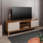 Home Para Tv Até 60 Polegadas Warsaw Cedro Off White