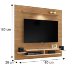 Home Para Tv Até 65 Polegadas Mavaular New Mavaular Damasco S