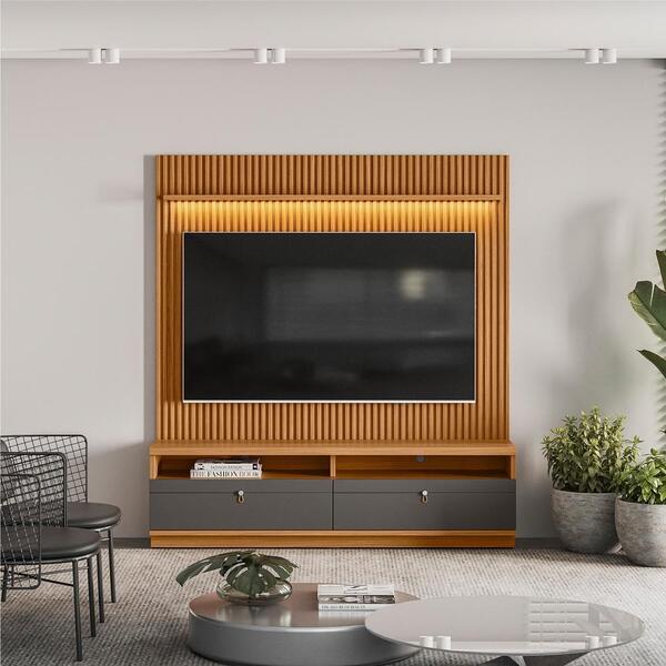 Home Para Tv Ate 75 Polegadas Spring Nature Chumbo