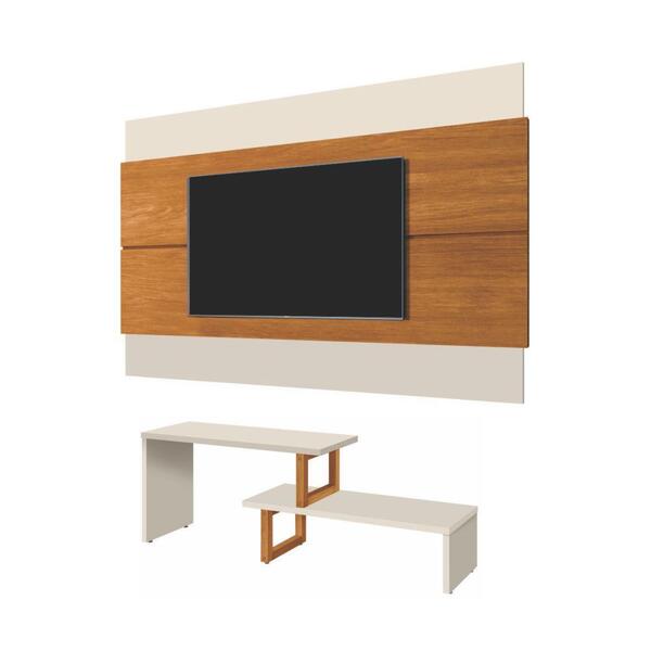 Home Para Tv Betis Com Extensível Off White Nature