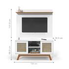 Home Para Tv Cancun Branco