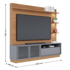 Home Para Tv Colibri Com 1 Porta 1 Gaveta