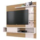Home Para Tv Com Led Palmer Natura Off White