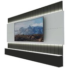 Home Para Tv Com Led Soberano 260 Grafite Branco - Gelius