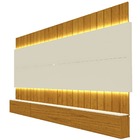 Home Para Tv Com Led Soberano 260 Naturale Off White - Gelius