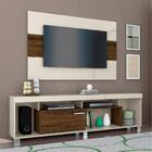 Home Para Tv Com Nichos Athena Off White Savana
