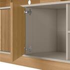 Home Para Tv Filadélfia Ripas Carvalho Off White Com Led