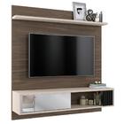 Home Para Tv Gracia Com Portas Nogueira Off White