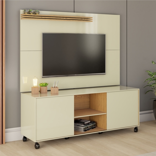 Home Para Tv Grecia Off White Madeirado