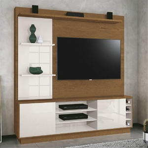 Home Para Tv Holanda Naturale Off White | Leroy Merlin