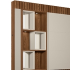 Home Para Tv Juliana Com Ripas Freijó Off White