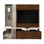 Home Para Tv Luigi Com Espelho Caiena Creme