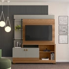 Home Para Tv Rangers Com Ripas Amendoa Titanio