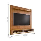 Home Para Tv Ripado Até 60 Polegadas Denver 160 Cedro Off Whi