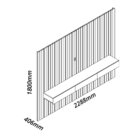 Home Para Tv Ripado Nobre Soft 230 Naturale - Gelius