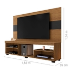 Home Para Tv Rosielle Freijó Preto Velluto