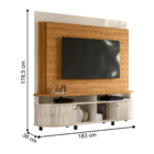 Home Para Tvs De 65" Cambridge Naturale Off White