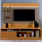 Home Ravena Ripado C/led 1 Porta Tv 65 Mavaular