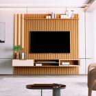 Home Ripado Com 2 Prateleiras E Led Chiba Nature Pérola