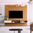 Home Ripado Com 2 Prateleiras Trento Nature Pérola