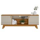 Home Ripado Para Tv Até 75' Com Led Newberrytauari Off-white