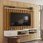 Home Ripado Para Tvs De 75"catânia Naturale Off White