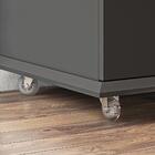 Home Riviera Permobili Com Espelho E Led - Chumbo/savana