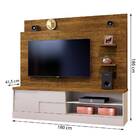 Home Samara P/ Tv Ate 55 Poleg S/ Pé 1 Porta Off White/canio