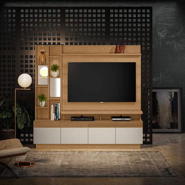 Home Santiago Carvalho/off White - Linea Brasil