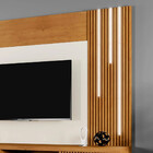 Home Siena Ripado C/led Cascata 2 Portas Tv 59 Mavaular