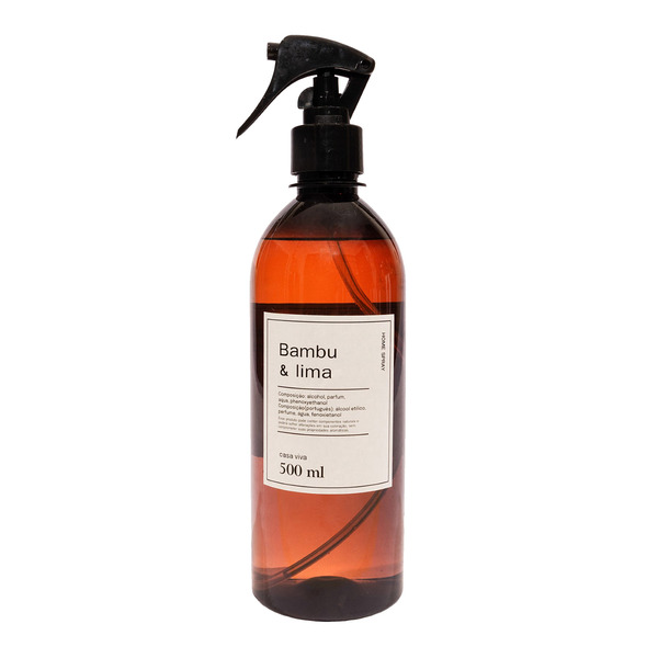 Home Spray Bambu & Lima Ambar 500ml Casa Viva