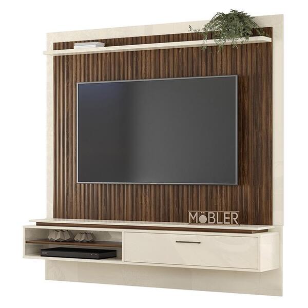 Home Suspenso Arcade Ripado Para Tv Até 75” - Pr Móveis