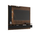 Home Suspenso Arezzo Tv 65" Imbúia Preto Reali Bnn Decor