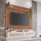 Home Suspenso Átrio Ripado Para Tv Até 70” - Pr Móveis