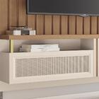 Home Suspenso Átrio Ripado Para Tv Até 70” - Pr Móveis