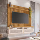 Home Suspenso Átrio Tv 70 180cm 2 Portas Carvalho Intense Off