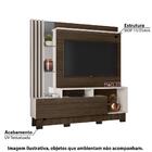 Home Suspenso Chamonix Para Tv De Até 75" Noce Esplendor/off