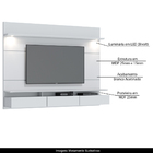 Home Suspenso Decorativo 182cm Callie Branco Acetinado G29 -