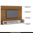 Home Suspenso Decorativo 218cm Com Espelho Reyna Freijó/off W