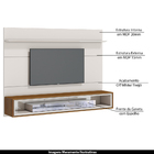 Home Suspenso Decorativo 218cm Com Espelho Reyna Off White/fr