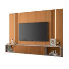 Home Suspenso Decorativo Rennes Mdf/mdp C/led Para Tv Até 85