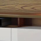 Home Suspenso Decore Led 1.8 Freijó Com Off White - Imcal Móv