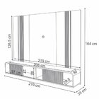 Home Suspenso Empire Para Tv Até 85” - Hb Móveis