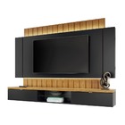 Home Suspenso Letícia Tv 70 220cm 2 Portas Preto Carvalho Int