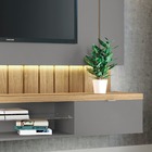 Home Suspenso Lígia Tv 55 180cm 2 Portas Cinza Moonstone Frei