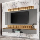 Home Suspenso Lígia Tv 70 220cm 2 Portas Cinza Moonstone Frei